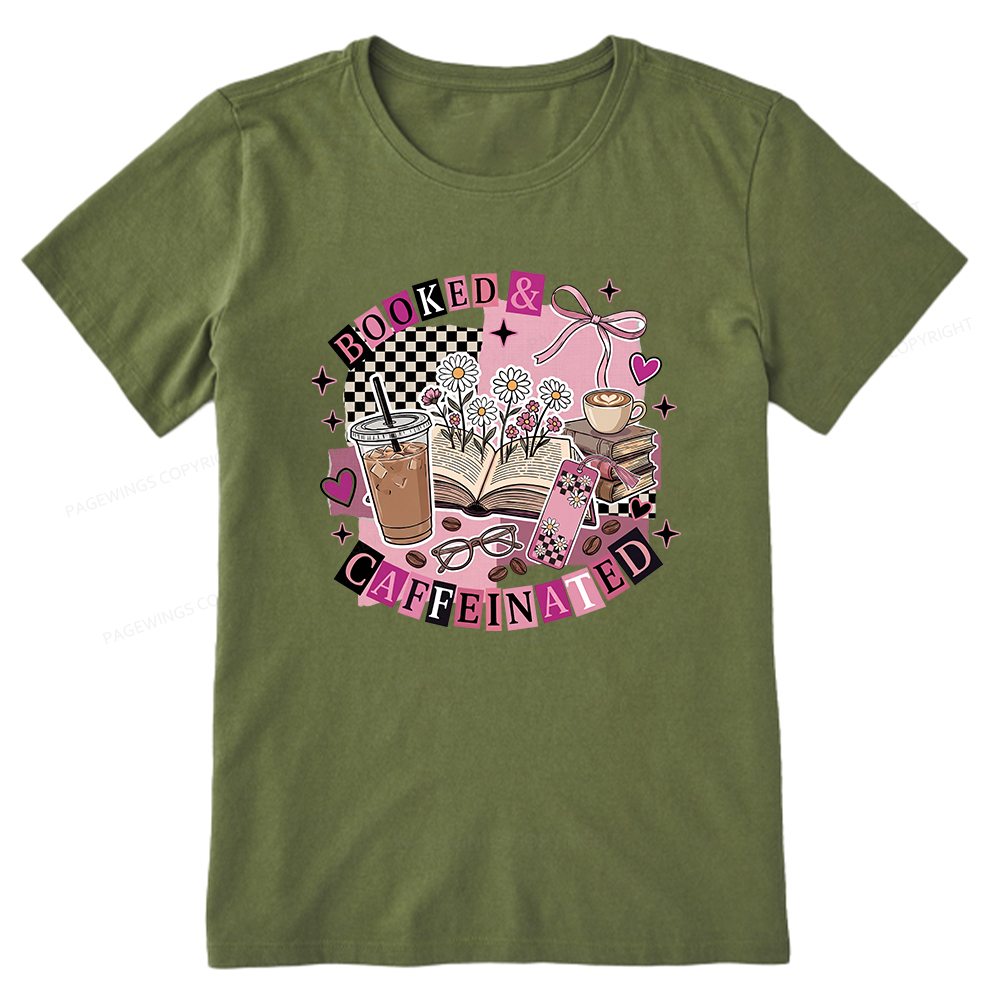 Pagewings Bookish Coffee Lover Unisex Classic T-shirt