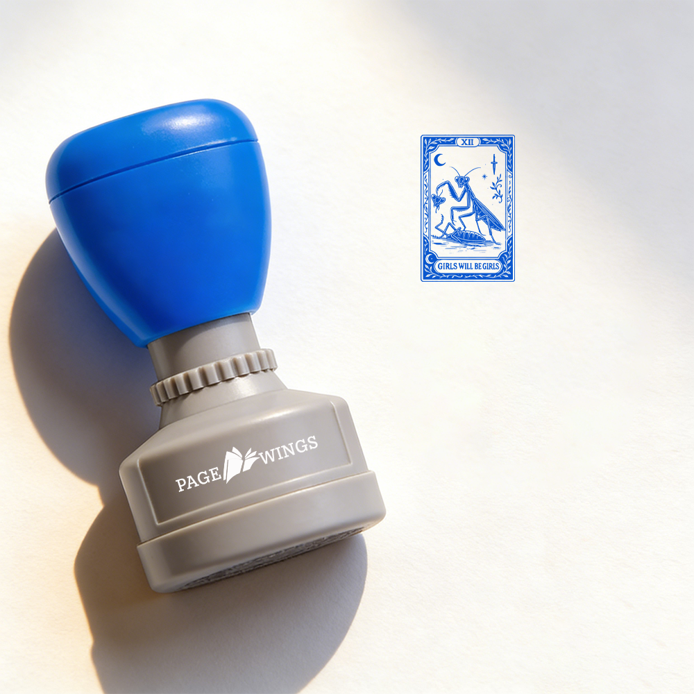 Pagewings Girls Will Be Girls Stamp