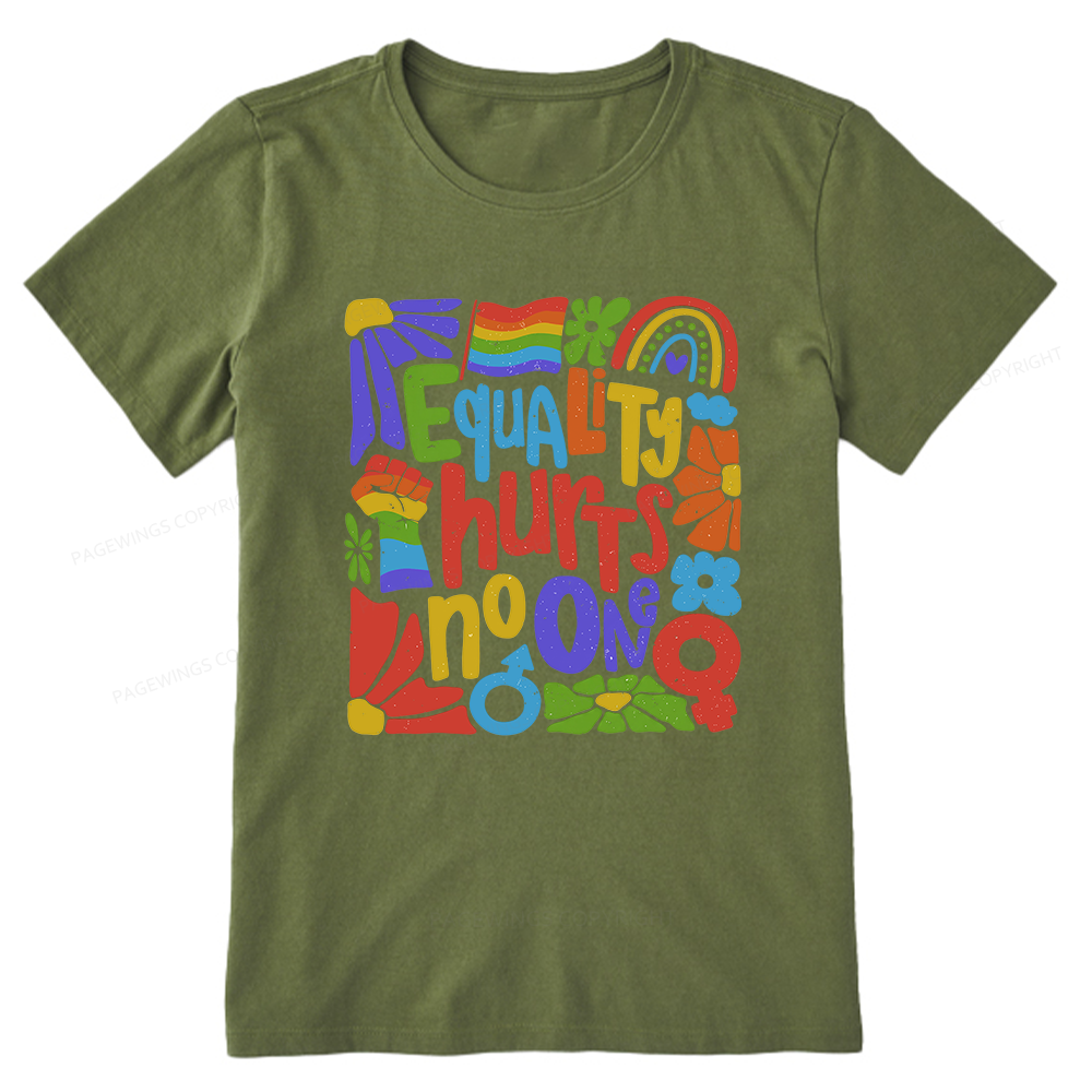 Pagewings Equality Hurts No One Unisex Classic T-shirt