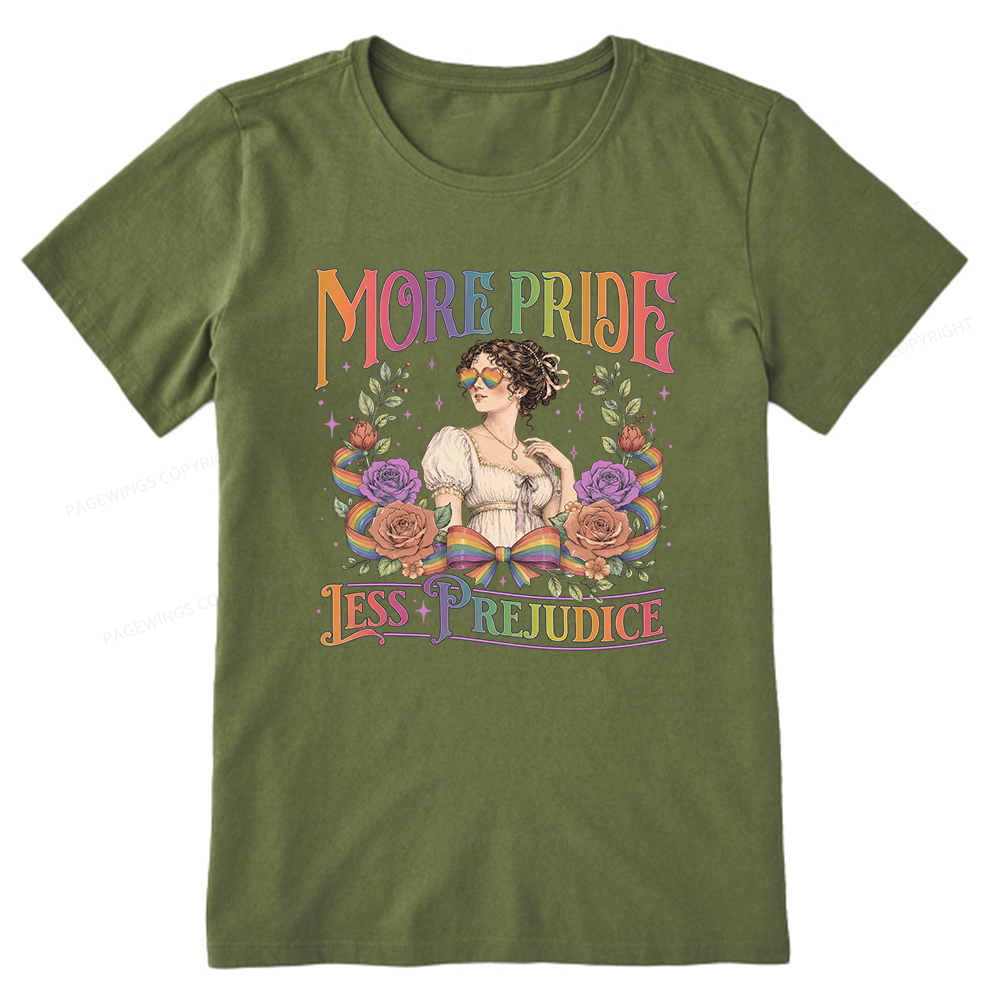 Pagewings More Pride Less Prejudice Unisex Classic T-shirt