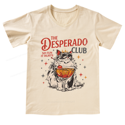 Pagewings Desperado Club V-neck T-shirt