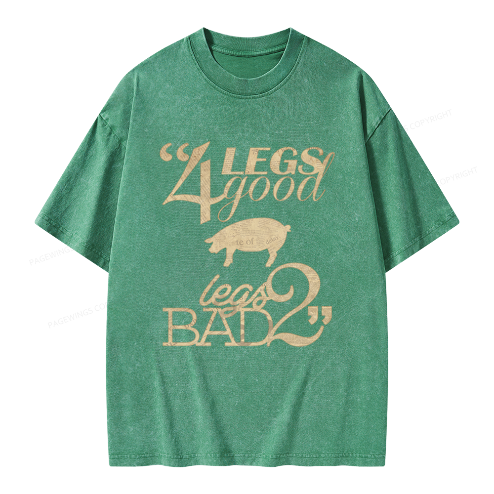 Pagewings Dystopia Unisex Washed T-shirt