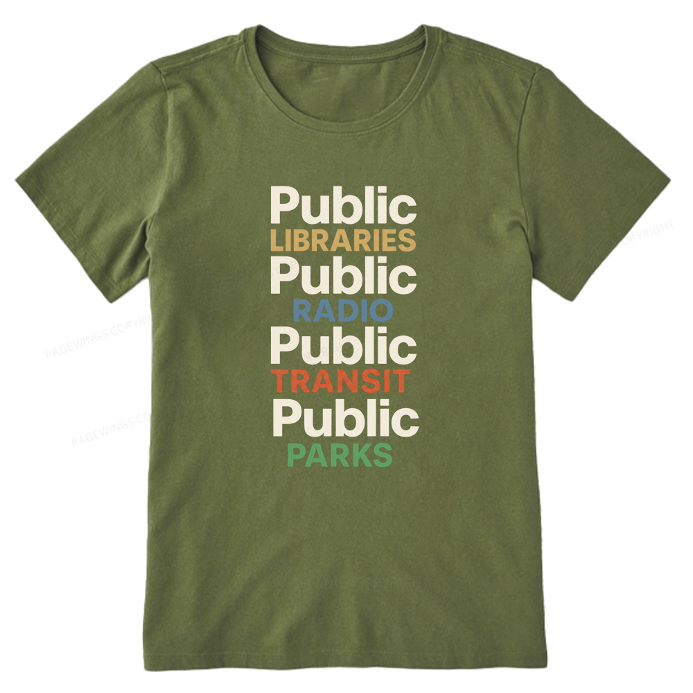 Pagewings Public Libraries Unisex Classic T-shirt