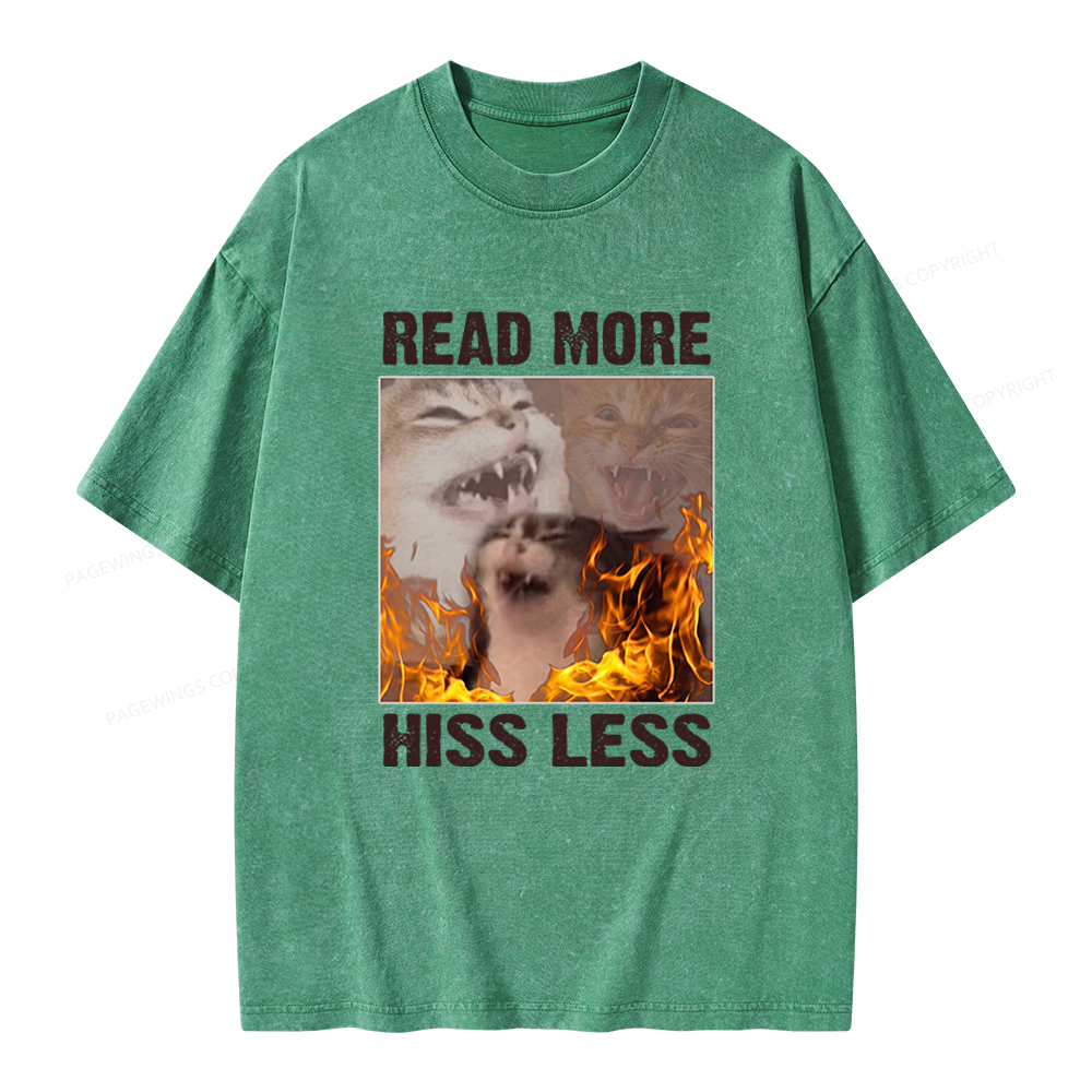 Pagewings Read More Unisex Washed T-shirt