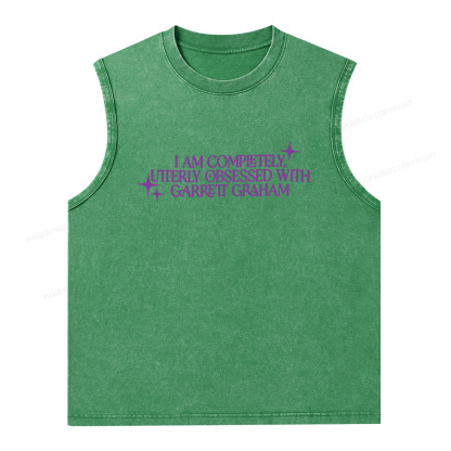 Pagewings Hockey Romace Unisex Washed Tank Top