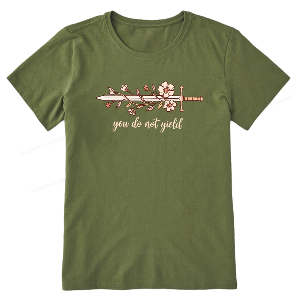 Pagewings You Do Not Yield  Unisex Classic T-shirt