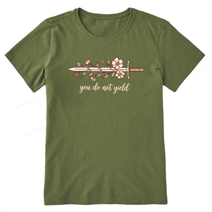Pagewings You Do Not Yield  Unisex Classic T-shirt