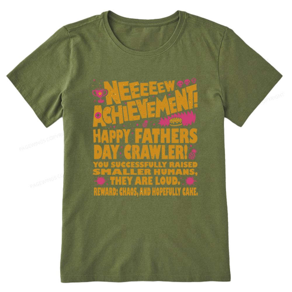 Pagewings Dad Achievement Unisex Classic T-shirt