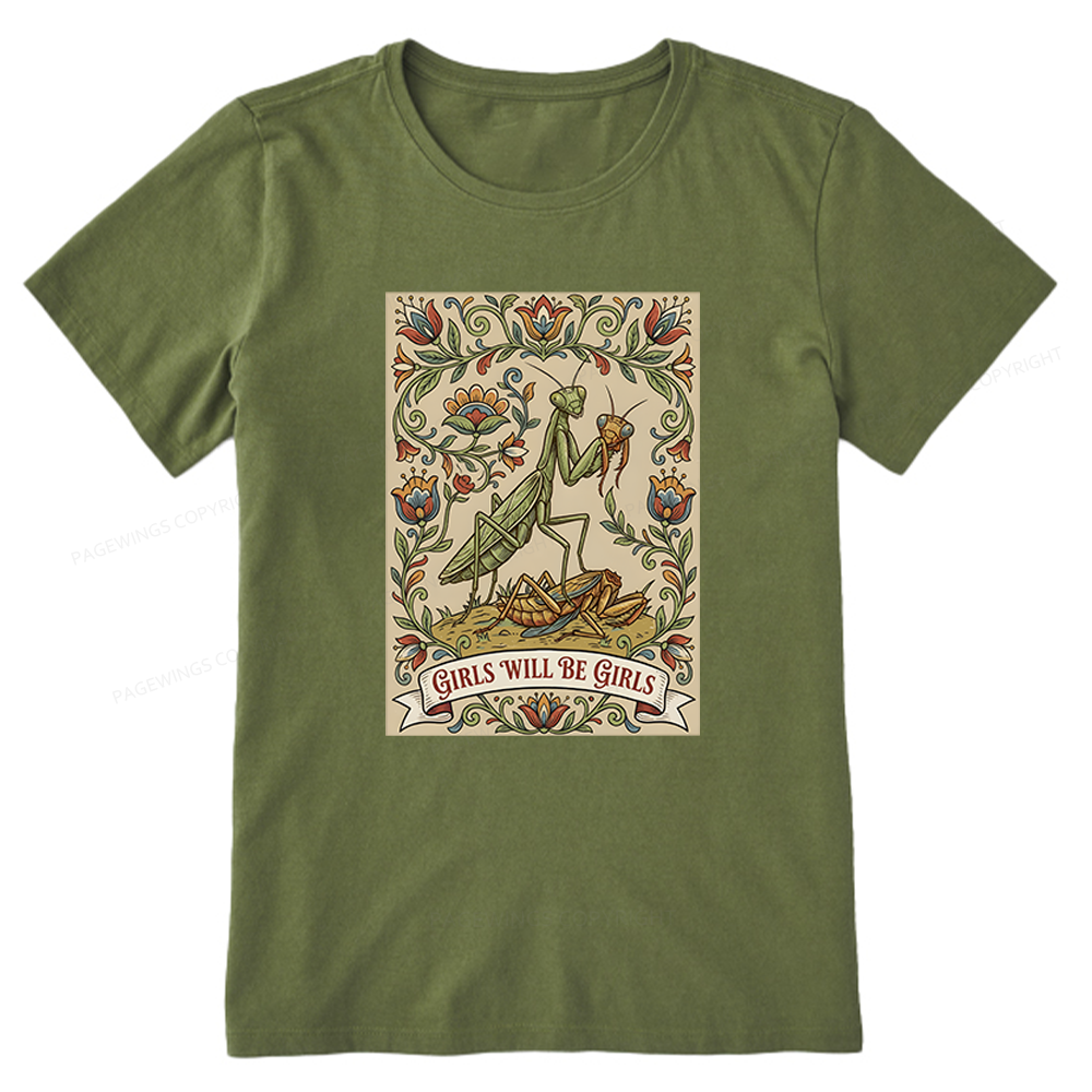 Pagewings Girls Will Be Girls Unisex Classic T-shirt