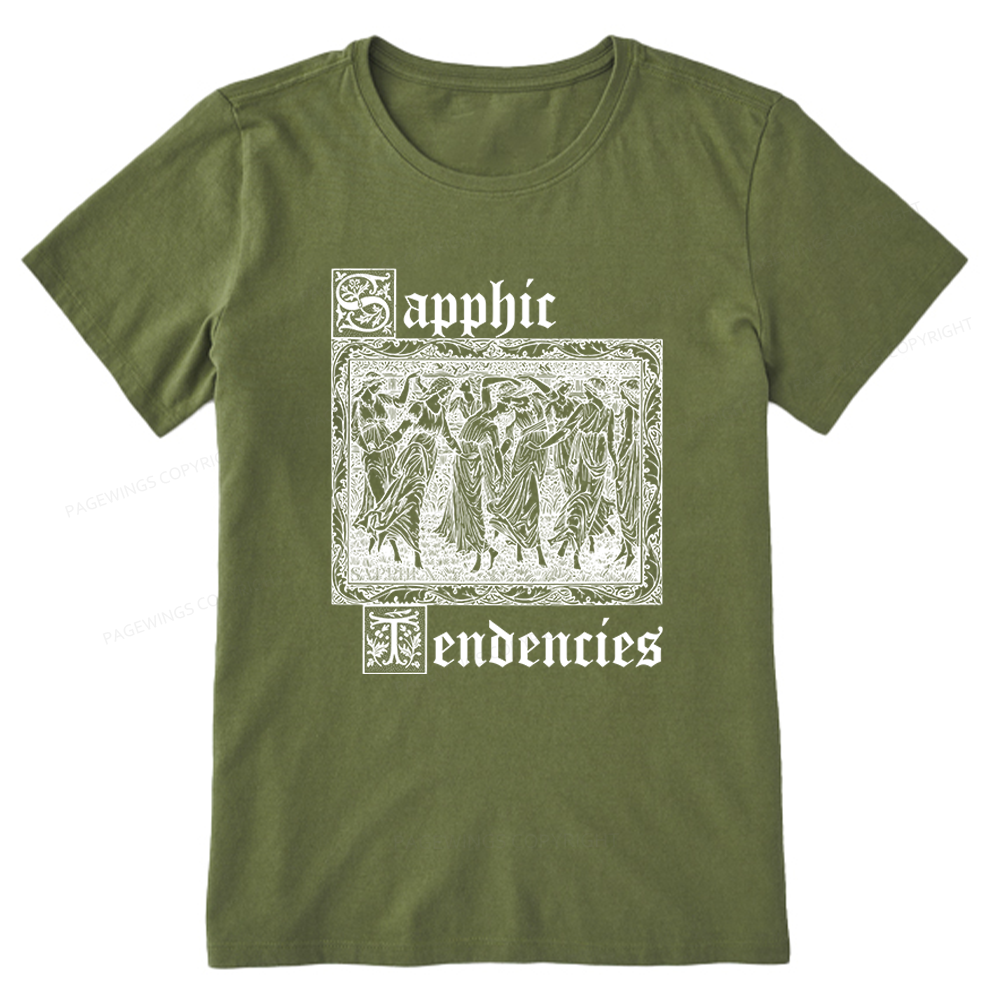 Pagewings Sapphic Tendencies Unisex Classic T-shirt