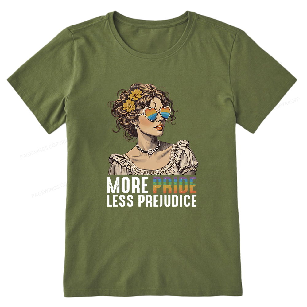 Pagewings More Pride Less Prejudice Unisex Classic T-shirt