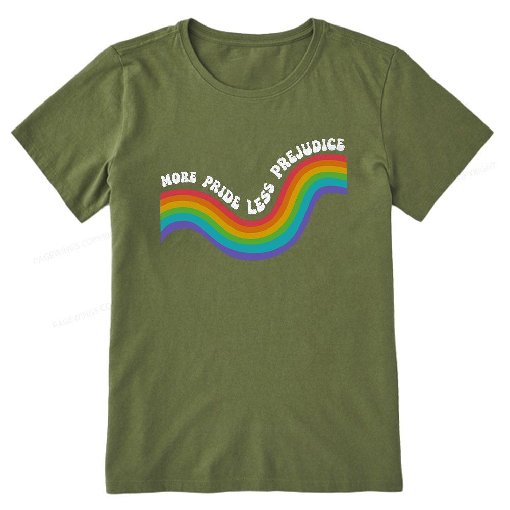 Pagewings More Pride Less Prejudice Unisex Classic T-shirt