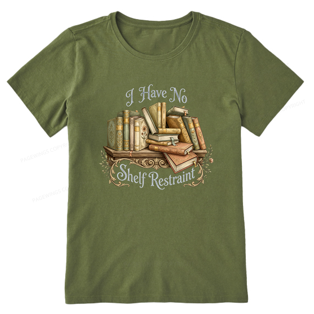 Pagewings I Have No Shelf Restraint Unisex Classic T-shirt
