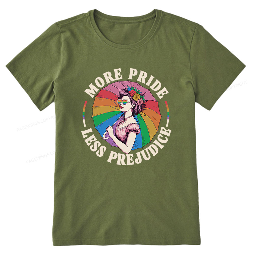 Pagewings More Pride Less Prejudice Unisex Classic T-shirt