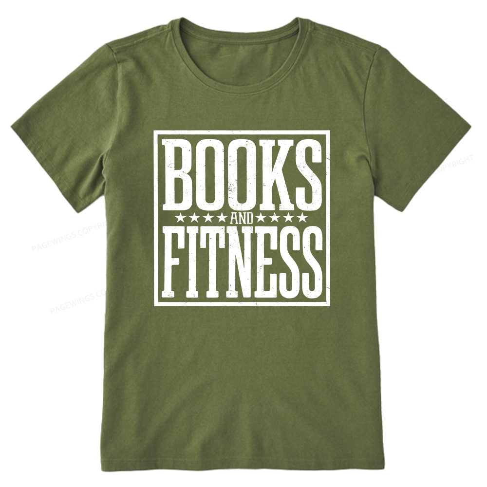 Pagewings Books And Fitness Unisex Classic T-shirt