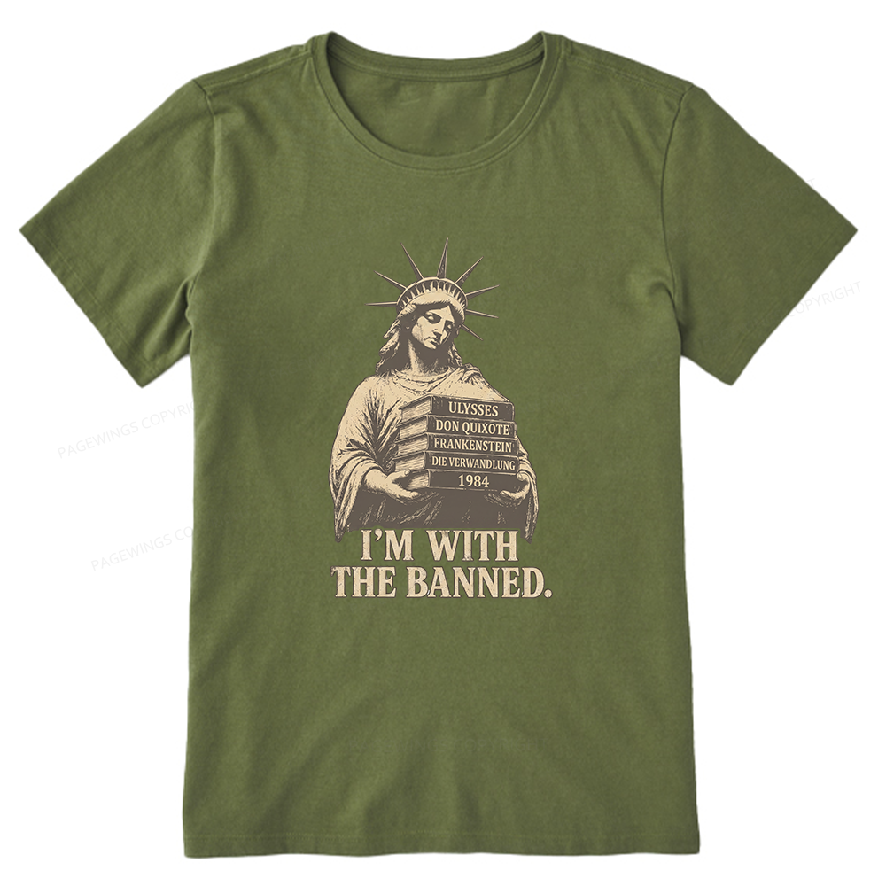 Pagewings I'm With The Banned Unisex Classic T-shirt