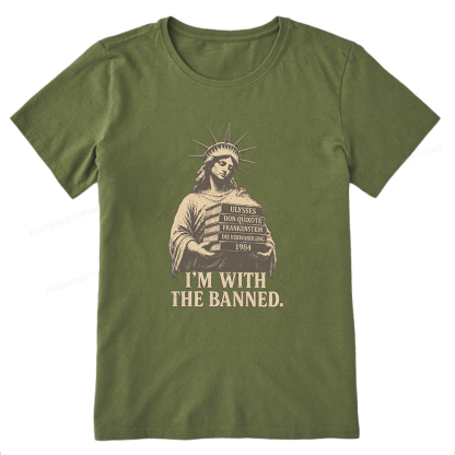 Pagewings I'm With The Banned Unisex Classic T-shirt
