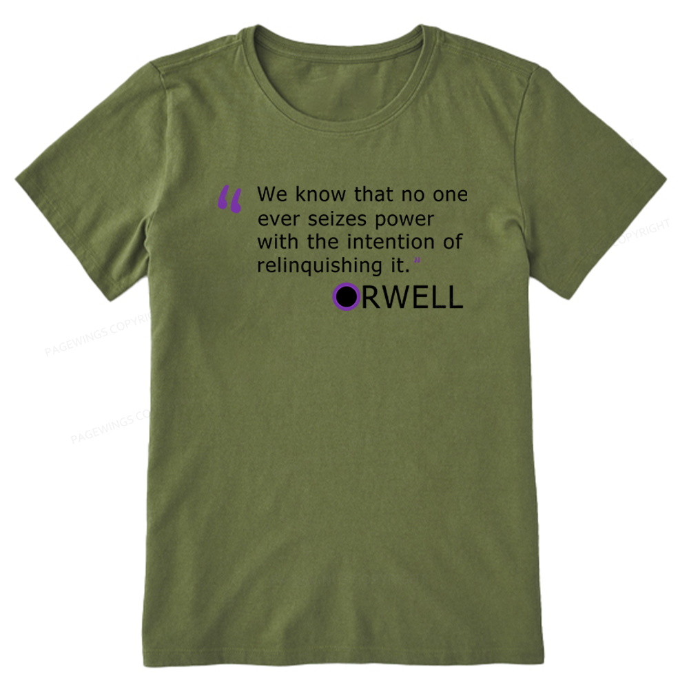 Pagewings Dystopia Quote Unisex Classic T-shirt