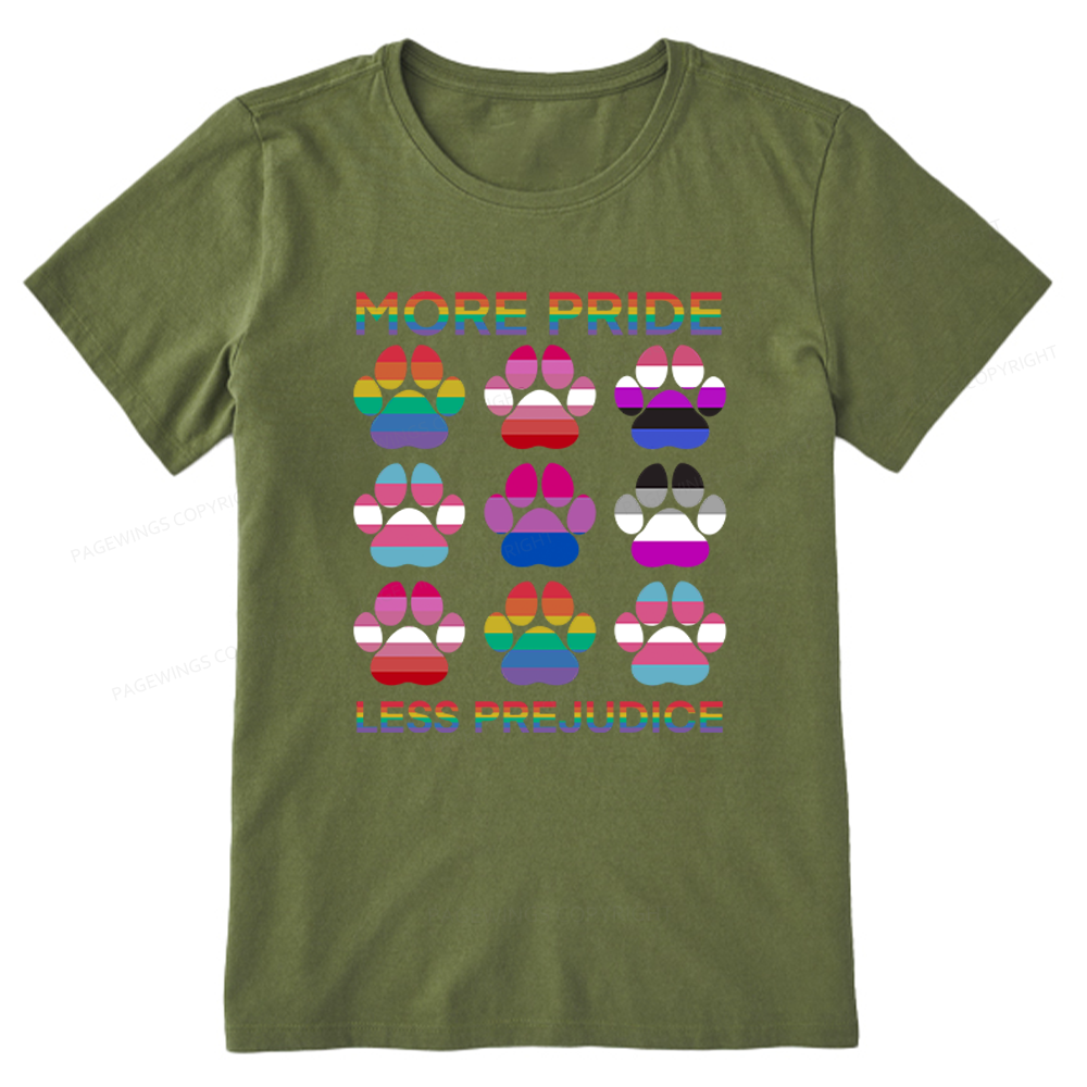 Pagewings More Pride Less Prejudice Unisex Classic T-shirt