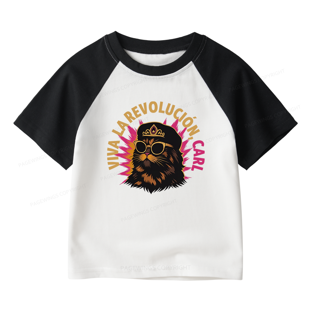Pagewings Sci-Fi Novel Lover Kids Raglan T-shirt 