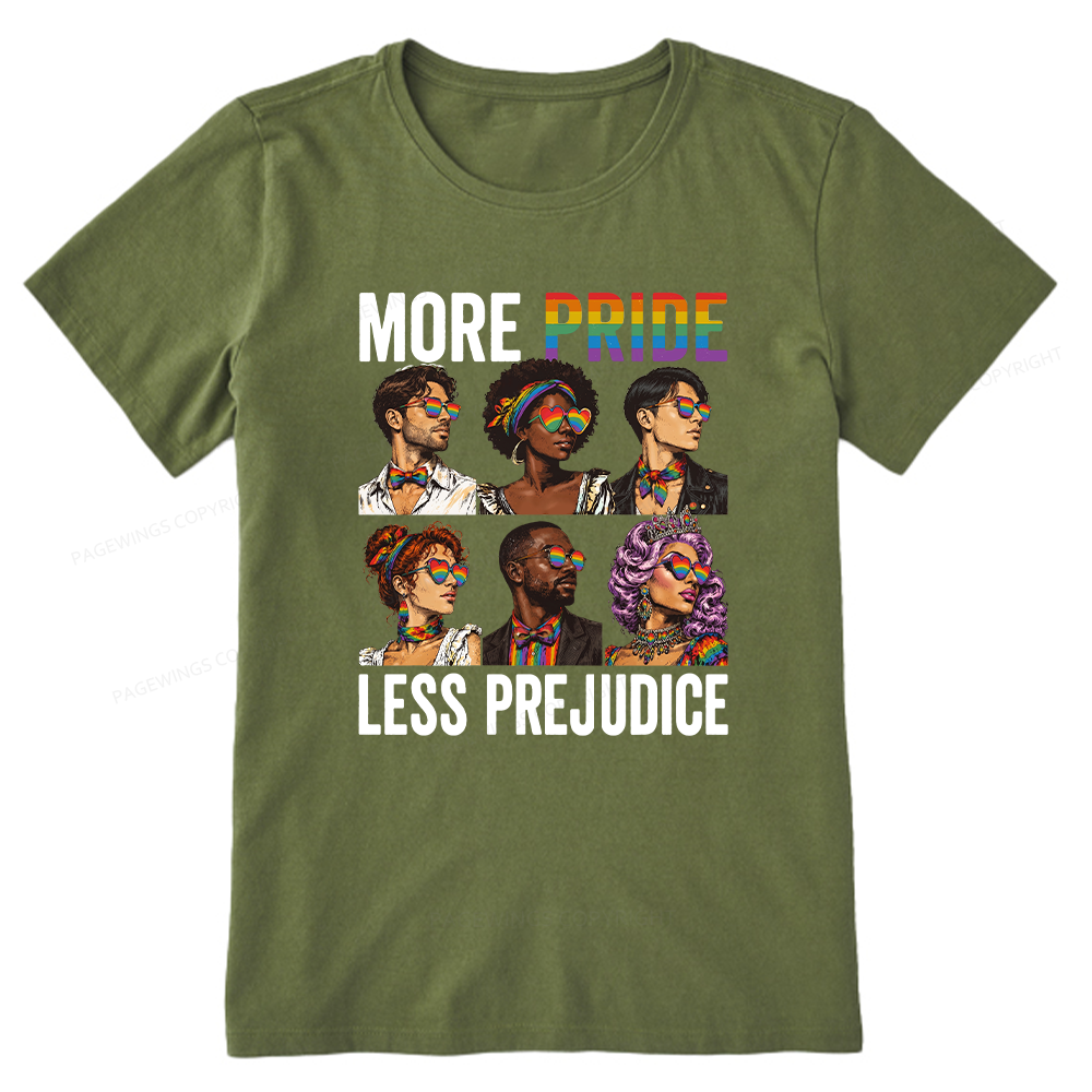 Pagewings More Pride Less Prejudice Unisex Classic T-shirt