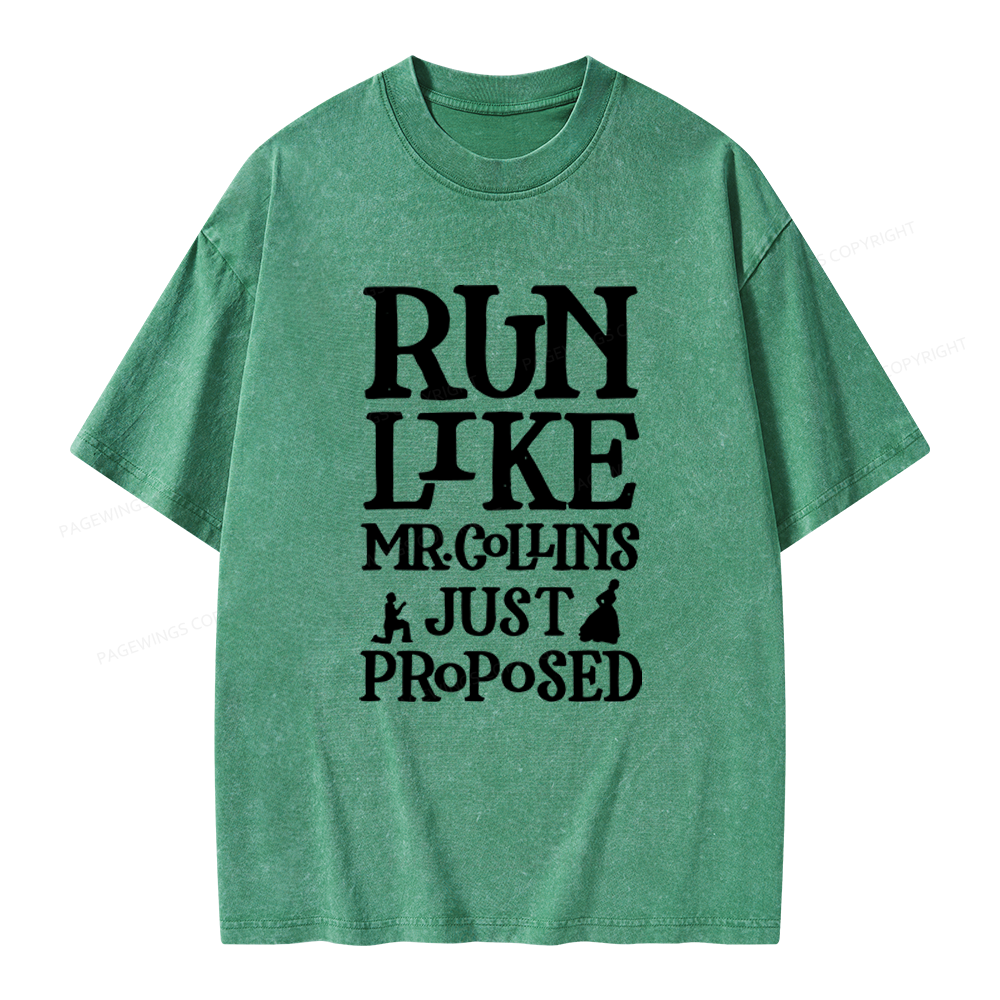 Pagewings Love Book Fan Unisex Washed T-shirt