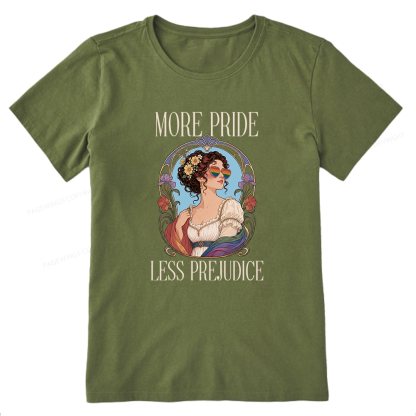Pagewings More Pride Less Prejudice Unisex Classic T-shirt
