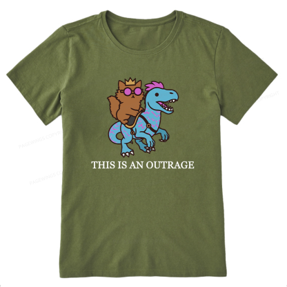 Pagewings This Is An Outrage Unisex Classic T-shirt