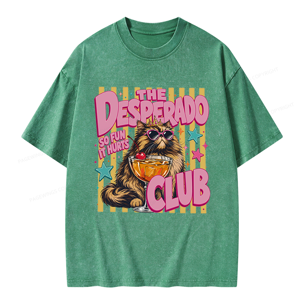 Pagewings Desperado Club Unisex Washed T-shirt