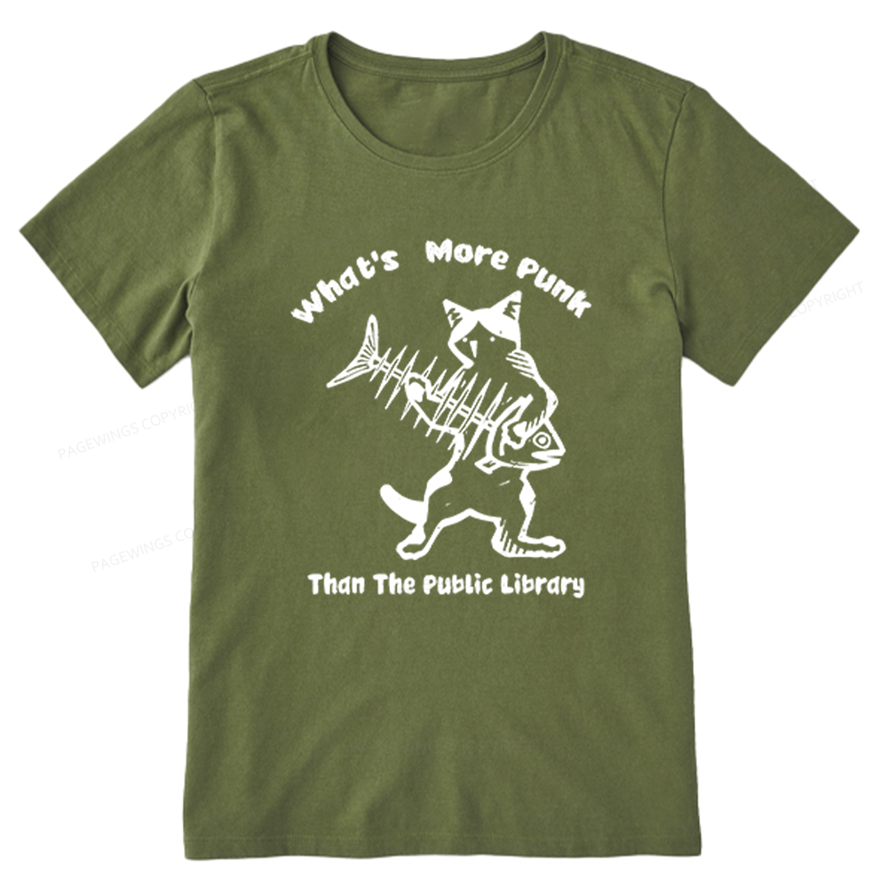 Pagewings What's More Punk Than The Public Library Unisex Classic T-shirt