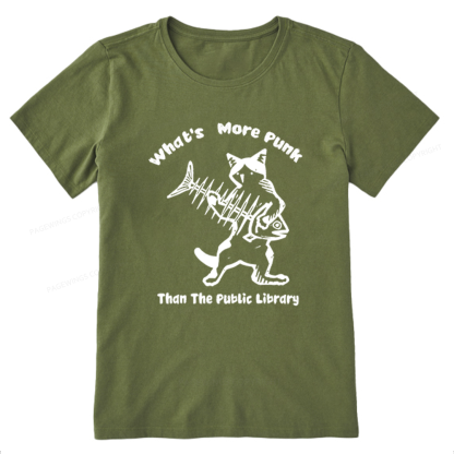 Pagewings What's More Punk Than The Public Library Unisex Classic T-shirt