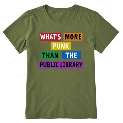 Pagewings What's More Punk Than The Public Library Unisex Classic T-shirt