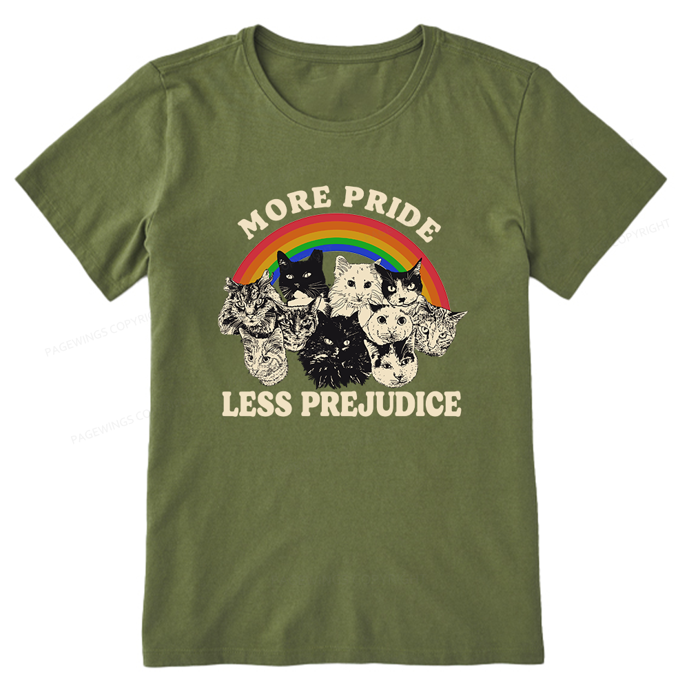 Pagewings More Pride Less Prejudice Unisex Classic T-shirt