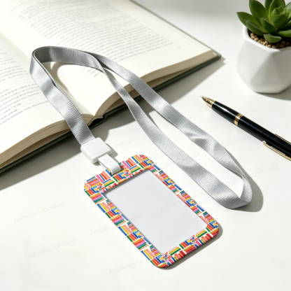 Pagewings Read More Books ABS Badge Holder