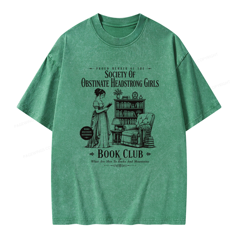 Pagewings What Are Men To Rocks And Mountains Unisex Washed T-shirt