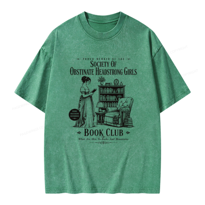 Pagewings What Are Men To Rocks And Mountains Unisex Washed T-shirt