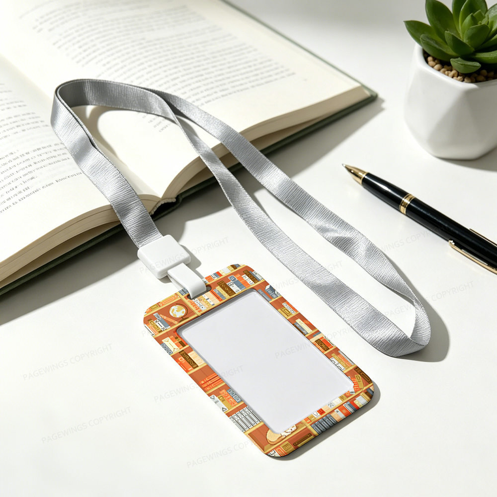Pagewings Read More Books ABS Badge Holder