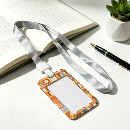Pagewings Read More Books ABS Badge Holder