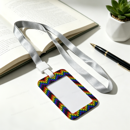 Pagewings Rainbow Pride ABS Badge Holder