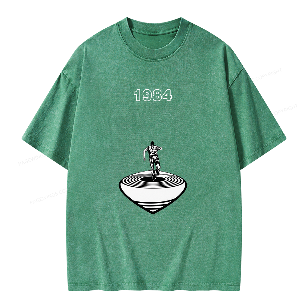 Pagewings Big Brother is Watching You Unisex Washed T-shirt