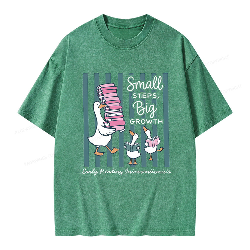 Pagewings Reading Interventionist Unisex Washed T-shirt