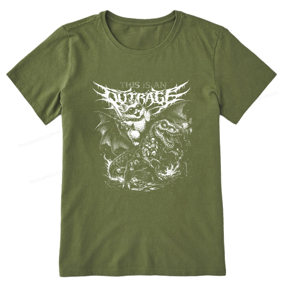 Pagewings This Is An Outrage Unisex Classic T-shirt