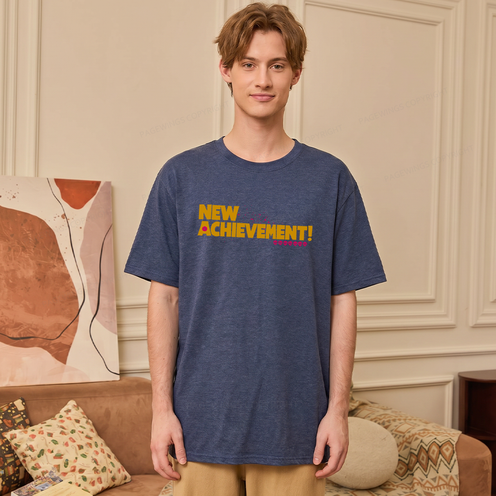 Pagewings Soft New Achievement Unisex Heather T-Shirt