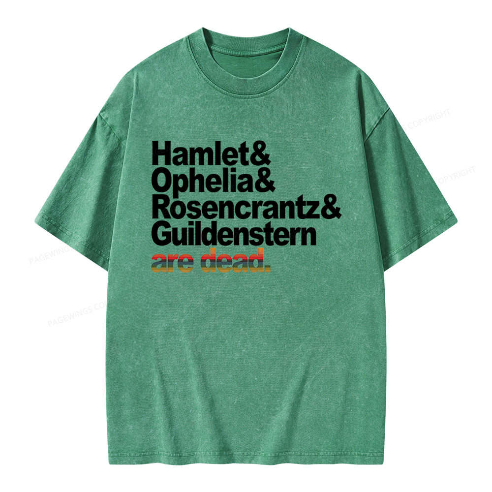 Pagewings Drama lovers Unisex Washed T-shirt