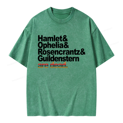 Pagewings Drama lovers Unisex Washed T-shirt