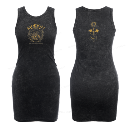 Pagewings Fantasy Bookish Bodycon Tank Dress