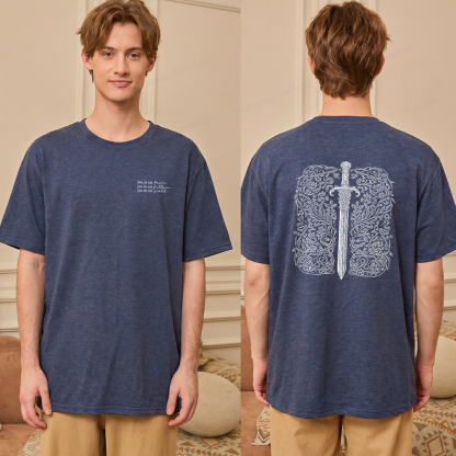 Pagewings Soft Reading Fantasy 11563 Bookish Unisex Heather T-Shirt