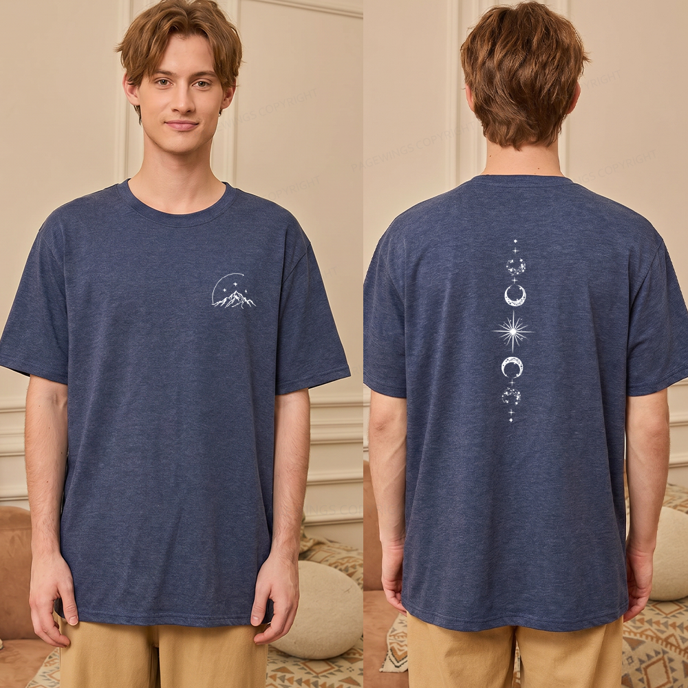 Pagewings Soft Reading Fantasy 13491 Bookish Unisex Heather T-Shirt