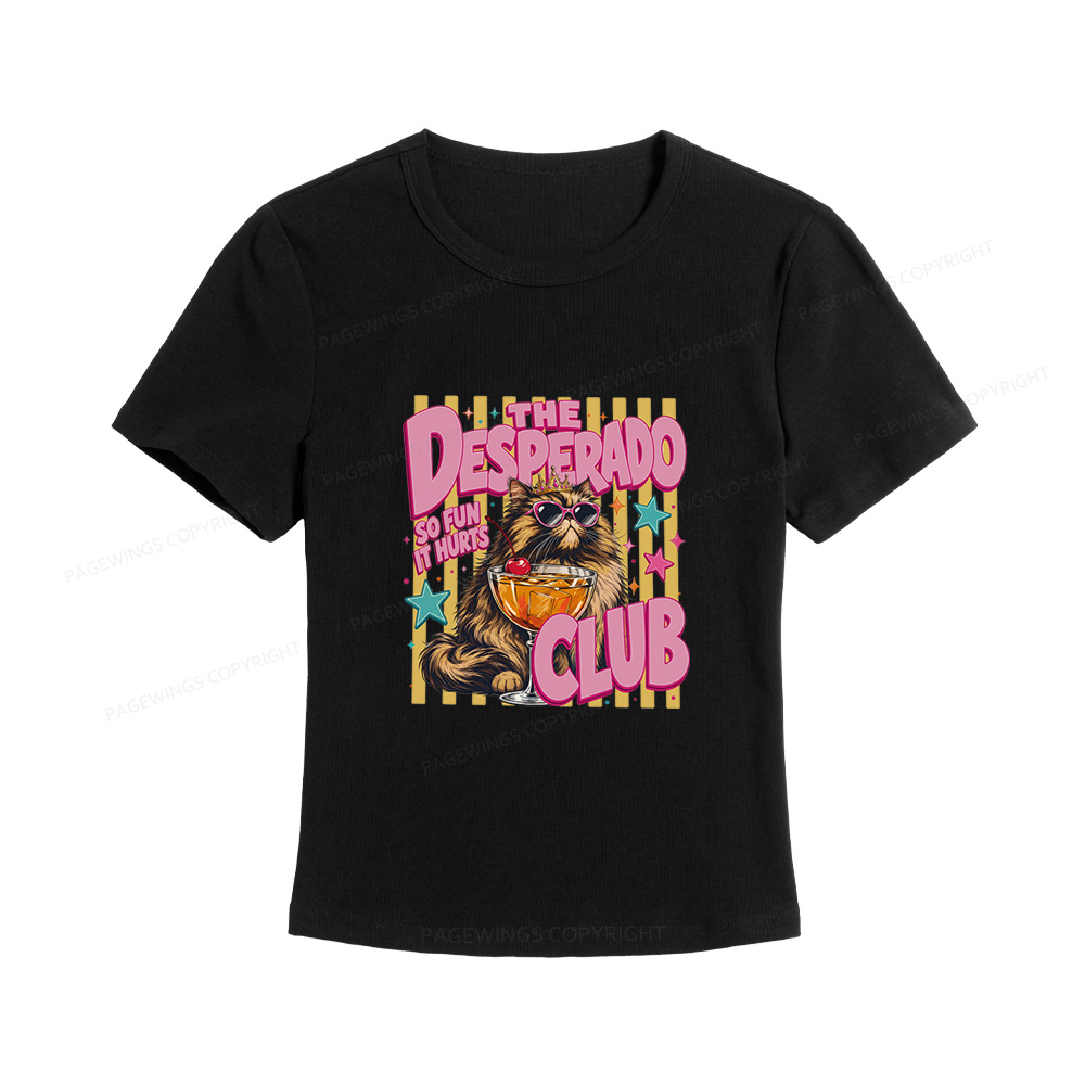 Pagewings Desperado Club Women's Baby Tee