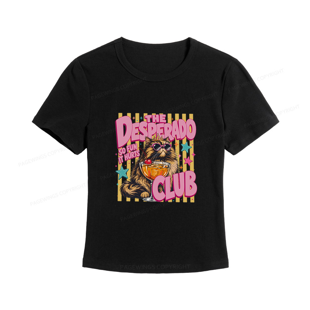 Pagewings Desperado Club Women's Baby Tee